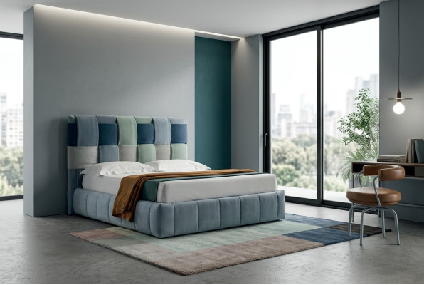 Modern Luxus Betten Polster Textil Hochwertiges Schlafzimmer Bett Italien Möbel