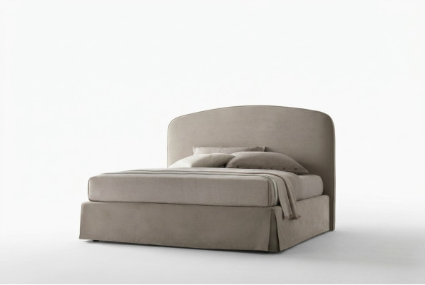 Bett Polster Luxus Doppel Hotel Betten Ehe 180x200cm Italien Möbel Leder