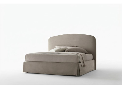 Bett Polster Luxus Doppel Hotel Betten Ehe 180x200cm Italien Möbel Leder