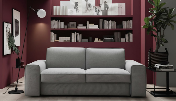Dreisitzer Couch Polster Design Sofa Moderne 3er Sofas Zimmer Möbel Grau Sitz