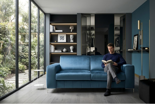 Design Dreisitzer Couch Polster Sofa 3er Sitz Sofas Zimmer Möbel Italien Möbel