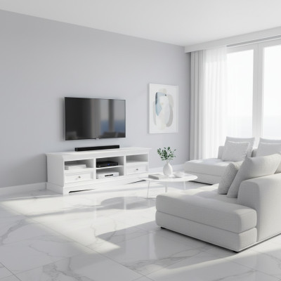 Lowboard TV nábytek Skříně TV komoda RTV Komod tv Skříň Landhaus Nízké skříně