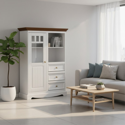 Kommodenschrank Holzschrank Wohn Zimmer Holz Design Klassische Kommode Kommoden