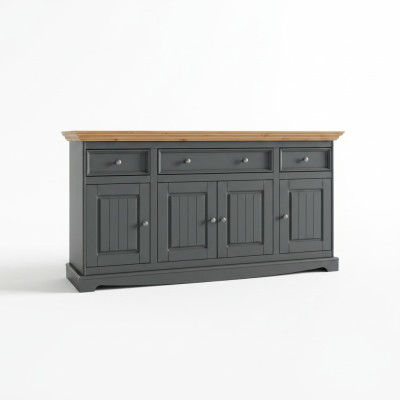 Möbel Echtholz Schränke Anrichte Kommoden Massive Kommode Sideboard Schrank Neu