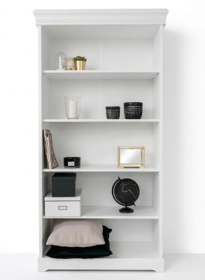 Klassisch Regal Wohnzimmer Schränke Holz Regale Bücherschrank Landhaus Stil