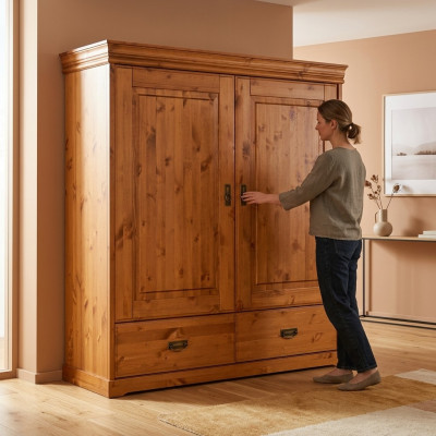 Schrank Schlafzimmer Regale Regal Schränke Holz Mehrzweck Kleiderschrank Möbel
