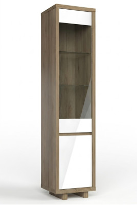 Glas Vitrine Schrank Vitrinen Wohnzimmer Schränke Design Modern Italy Neu