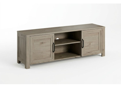 Obývací pokoj Dřevo RTV Hotel Luxus Sideboard TV Lowboard XXL Skříň Stůl Nový