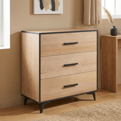 Komoda Lowboard Skříň Regál Luxus Ložnice Dřevo Design Komoda Side Nový