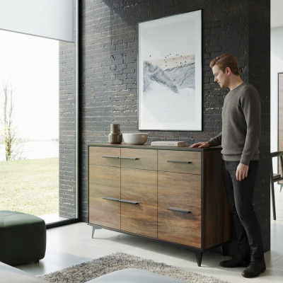 Kommoden Regal Schrank Regal Echtes Holz Side Low Board Design Kommode Schränke