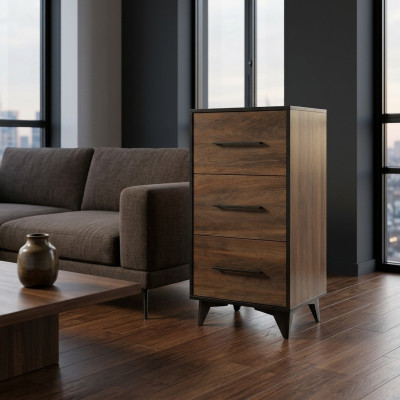 Nábytek Komody Masivní dřevo Masivní skříň Nový Designér Komoda Kredenc plné dřevo