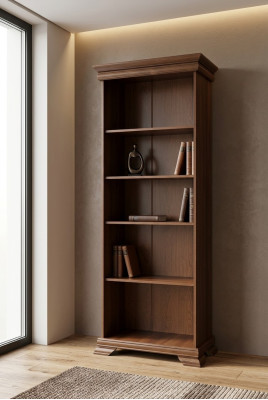 Wohnzimmer Büro Esszimmer Regale Holz Schrank Bücher Schränke Regal Landhaus Neu