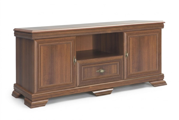 Klasická dřevěná komoda sideboard komody nízké skříňky nový židle