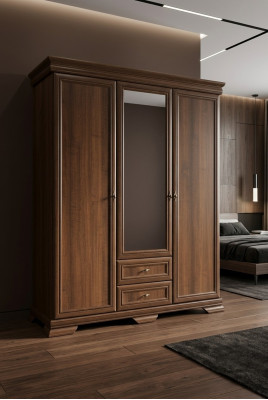 Šatní skříně Zrcadla Nábytek Bydlení Nábytek Dřevo Šatní skříň Design Nový