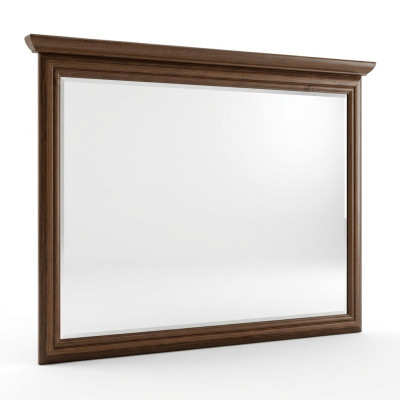 Klasické zrcadlo designéra, obdélníkové zrcadlo, dekorativní model Kora.