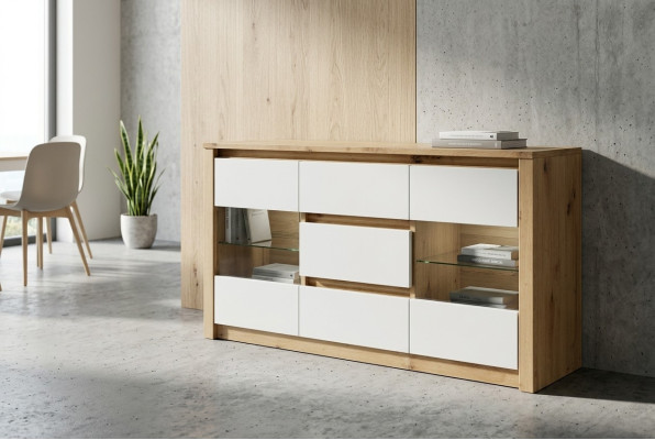 Schränke Neu Anrichte Möbel Kommoden Schrank Sideboard Massive Kommode Holz