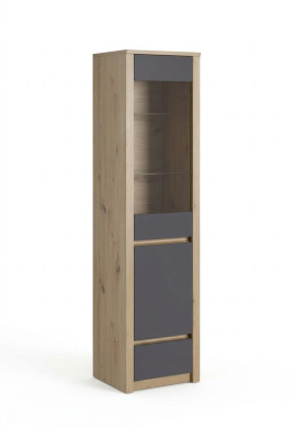 Vitrinen Regale Holz Schränke Wohnzimmer Vitrine Schrank Kommode Glas Regal Neu!