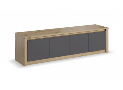 Designer RTV komoda se zásuvkami Side Low Board skříň nástavce Luxus Wohn TV.