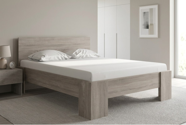 Luxus Design Möbel Schlafzimmer Holzbett Bett Landhaus Stil Betten Doppel Holz