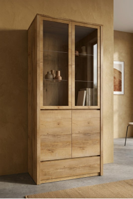 Glasvitrine Glasschrank Schränke Schrank Holz Möbel Neu Vitrinen Holzschrank Neu