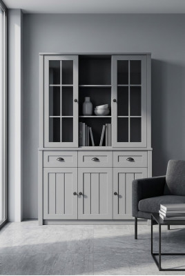 Schrank Anrichte Aufsatz Anrichte Konsole Regal Holz Buffet Kommode Anrichten