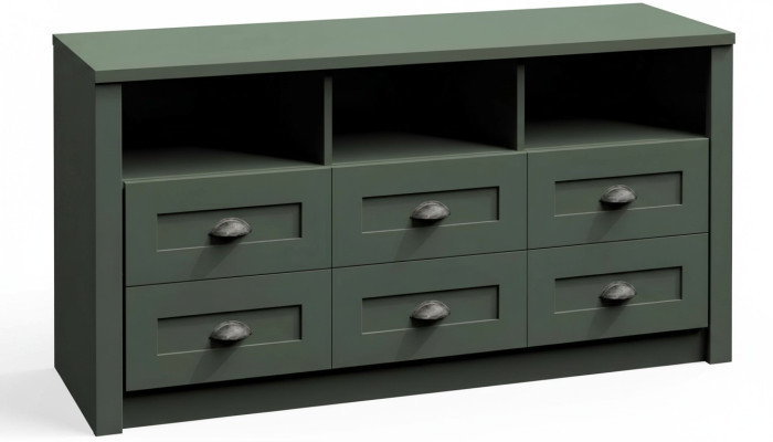 Büro Kommode Holz Schrank Holzkommode Landhaus Kommoden RTV Sideboard Sideboard