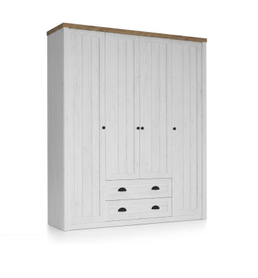 Modern Stil Kleiderschrank Schrank Holz Garderob Schlafzimmer Artdéco