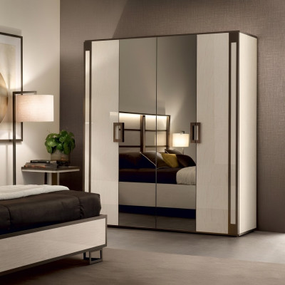 Luxus Kleider Schrank Design Kleiderschränke Einrichtung Holz Italienische Möbel