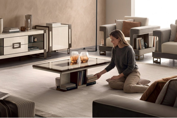 Couchtische Tisch Luxus Holz Tische Konsolen Design Italienische Möbel Arredo