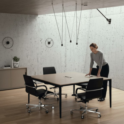 Besprechungstisch Meeting Möbel Office Tisch Konferenztisch Büro Tische Frezza