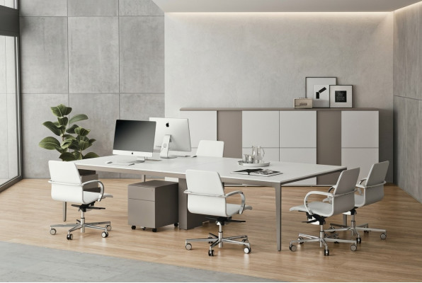 Besprechungstisch Meeting 320cm groß Tisch Konferenztisch Modern Büro Tische neu