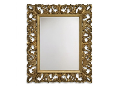 Klassischer Designer Echten Holz Rahmen XXL Spiegel 105x85.5 Spiegel-Model 1577