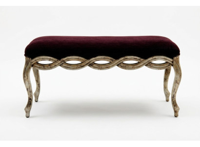 Hocker Bank Fußhocker Sitzbänke Holzhocker Stuhl Sitzhocker Holz Luxus Bank