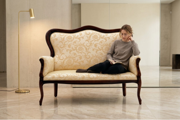 Sofa Zweisitzer 2 Sitzer Klassische Polster Neu Couchen Bank Couch Sofas Möbel