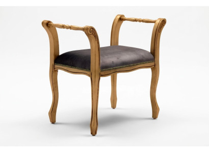 Ottomane Chaiselounge Sitzbank Samt Stoff 70x39 Hocker Fußhocker Beistellhocker
