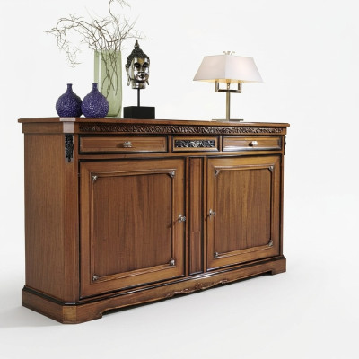 Italienische Möbel Wohnzimmer Holz Möbel Neu Sideboard tv Lowboard rtv Schrank