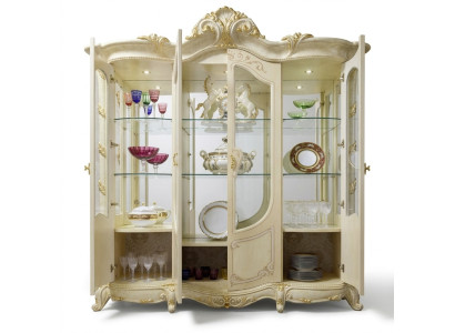 Vitrinen Wohnzimmer Schränke Anrichte Holz Neu Luxus Vitrine Schrank Klassische
