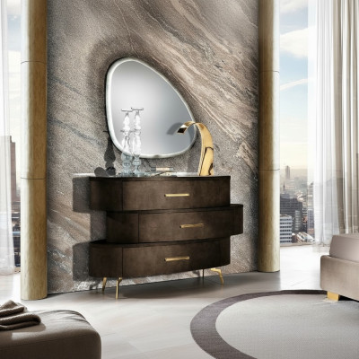 Designer Dřevěná Komoda Skříň Skříně Sekretář Konzoly Toaletní Stoly Stůl