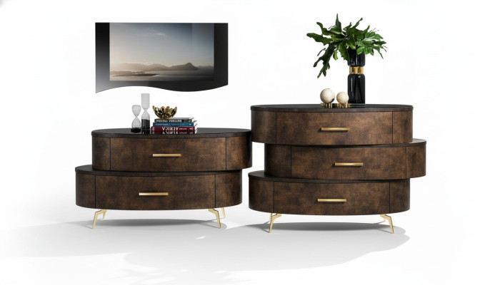 Luxus Holz Kommoden Schrank Regal Konsole Möbel Neu Kommode Design Schrank