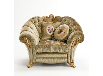 Návrhář Lehn Stuhl Polster Sofa Sitzer Barokní rokoko obývací pokoj Křeslo Lounge