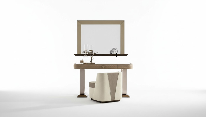Vanity table Bedroom Stool Set Chest of drawers Table Console Mirror