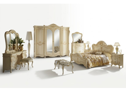Unvergleichliches klassisches 10-teiliges italienisches Schlafzimmer-Set