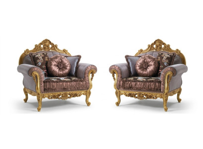 Art déco design křeslo textilní obývací pokoj lounge nové luxusní designové nábytek židle