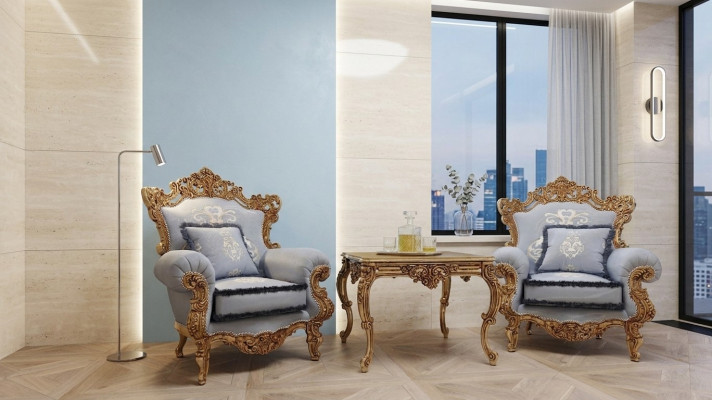 Sessel Tisch Sofa Couchtisch Tische Beistell Wohnzimmer Set Beistelltisch 3tlg