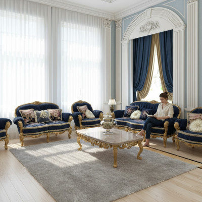 Sofagarnitur 3211 Sitzer Set Design Sofa Polster Couchen Modern Luxus Neu Couch
