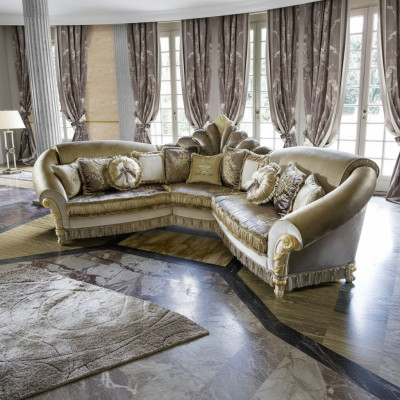 Ecksofa L form Couch Polster Textil Sofas Design Luxus Wohnzimmer Sofa Sitzer
