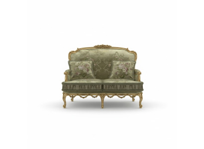 Sofa 2-er Klassische Couchen Luxus Möbel Sofas Polster Couch Neu Zweisitzer