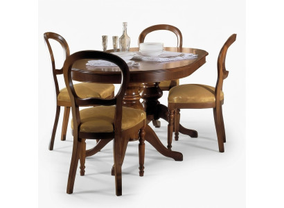 Tisch Holztisch Barock Rokoko Esszimmer Königlicher Esstisch Klassischer Tisch