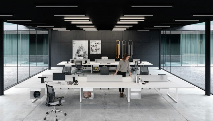 Computertisch Bürotisch Counter 6 Personen Laptoptisch Tische Arbeitstisch Neu