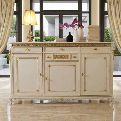 Luxus Kommode Anrichte Sideboard Antik Stil Kommoden Italienische Luxus Möbel Luxus komoda šatník komoda ve starém stylu italský luxusní nábytek